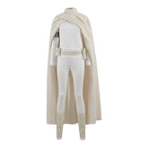 Star Wars Padme Amidala Costume Padme Cosplay White Battle Outfit